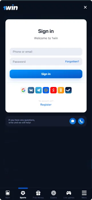 1Win Mobile Betting Features