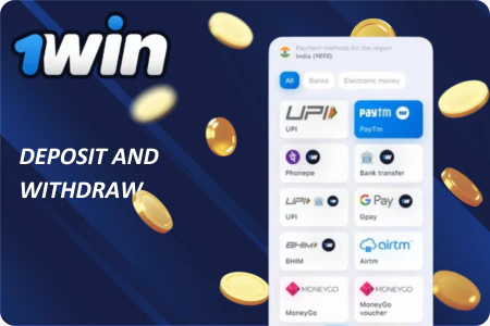 1Win Funds Deposit And Withdrawal