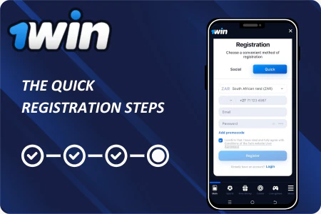 1Win Mobile Registration Guide